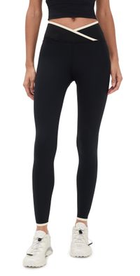 Strut This The Rae Ankle Leggings Black/Shell M