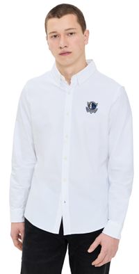 Rhone Slim Fit Mavericks Commuter Shirt Business White XL