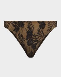Luca Floral Lace Bikini Bottoms