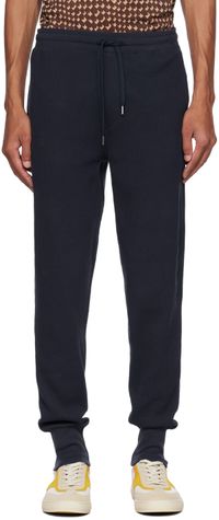 Paul Smith Pantalon de survêtement bleu marine à cordon coulissant