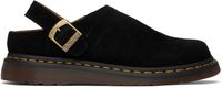 Dr. Martens Black Isham Desert Oasis Suede Mules