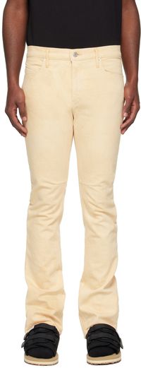 RTA Beige Denis Jeans