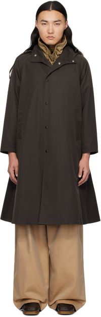 nanamica Brown GORE-TEX Hooded Coat