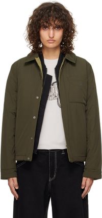 Dime Green Insulated Reversible Jacket
