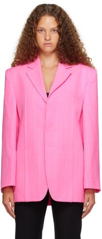 JACQUEMUS Veston rose - Le chouchou