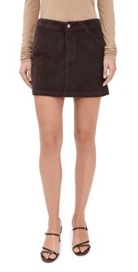 Pistola Uma Corduroy Skirt Mocha 28