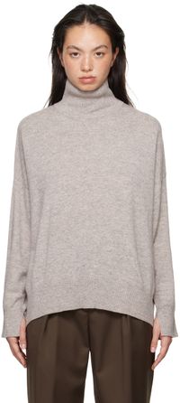 Loulou de Saison Col roulé Murano gris