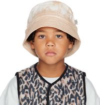Wynken Kids Pink Denim Wave Bucket Hat