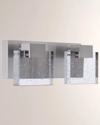 Alamere 2-Light LED Vanity - Brushed Nickel