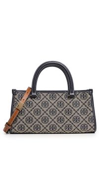 Tory Burch T Monogram East-West Tote Tory Navy One Size