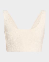 The Jacquard Crop Top