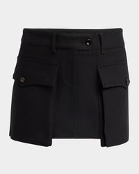 Cargo Pocket Mini Skirt