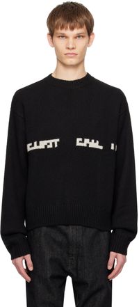 HELIOT EMIL Black Serene Sweater