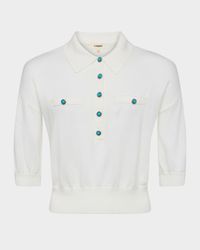 Masaki Short-Sleeve Sweater