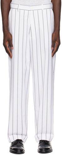 Officine Générale White Grant Trousers