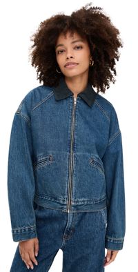 SLVRLAKE Camden Jacket with Seams LA Woman M