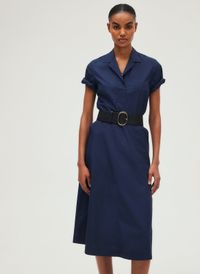 Pablo - Robe longue en coton - Taille 44 - Bleu