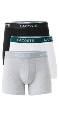 Lacoste Cotton Stretch Jersey Boxer Briefs 3 Pack Multi M