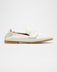 Kitson Leather Penny Loafers