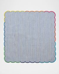 Fiesta Scalloped Seersucker Napkin