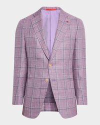 Men's Windowpane Sport Coat