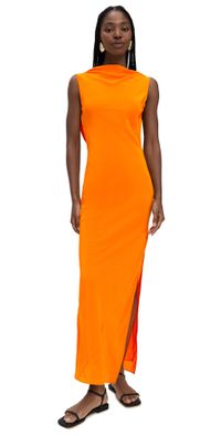 SIR. Isla Cowl Back Gown Orange 3