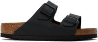 Birkenstock Black Regular Arizona Soft Footbed Sandals