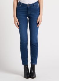 Maison 123 - Jean slim délavé en coton mélangé - Taille 46 - Bleu