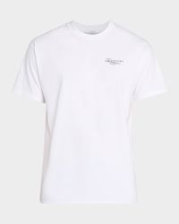 Men's Cotton Logo Stamp Print T-Shirt