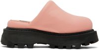 SIMONMILLER Pink Grip Bubble Clogs