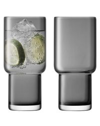 Utility Slate Highballs, Set of 2