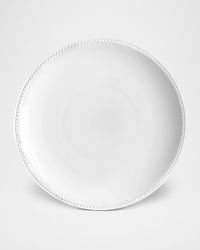Soie Tressee White Soup Plate