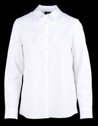 Caroll - Chemise ajustée col classique en coton - Taille 44 - Blanc