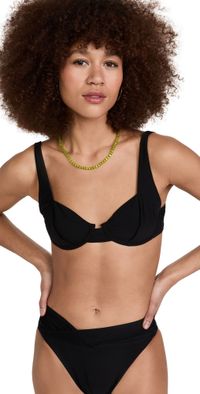 solido Underwire Bikini Top Midnight L