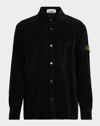 Men's Corduroy Long Sleeve Overshirt