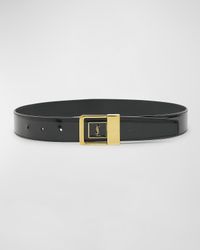 YSL Patent Leather Belt