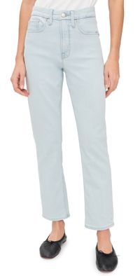 Good American Good Icon Straight Ankle Jeans Indigo1124 15