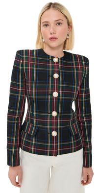 Retrofête Rora Jacket Black Tartan M