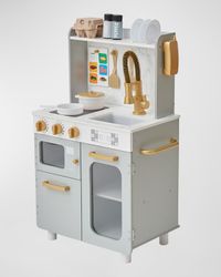 Kid's Little Chef Memphis Small Play Kitchen W/ Accessories