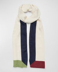 Bohemian Jacquard Modal-Cashmere Scarf