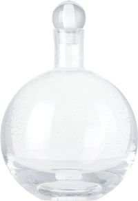Louise Roe Bubble Glass Round Carafe