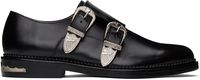 Toga Virilis Black Double Monkstraps