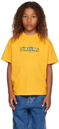 Dime Kids Yellow Crayon T-Shirt