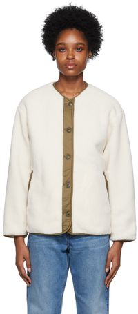 rag & bone Beige & Khaki Brielle Reversible Jacket