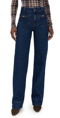 PAIGE Sasha Jeans with Novelty Patch Pockets Enfield 27