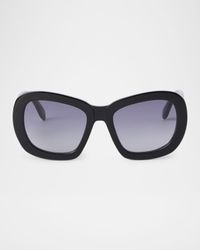 Moon Round Acetate Sunglasses
