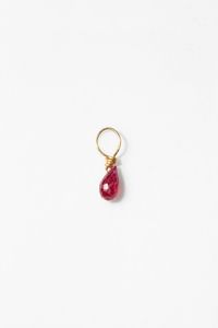 Yay - Pendentif miaor 750 rubis - Taille Unique - Rose