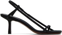NEOUS Black Merga Heeled Sandals