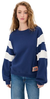MOTHER The Drop Square Sweatshirt Solid M