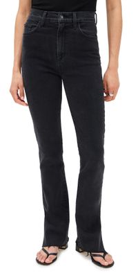 Favorite Daughter Valentina Super High Rise Tower Jeans with Slit Hem Boulder 25